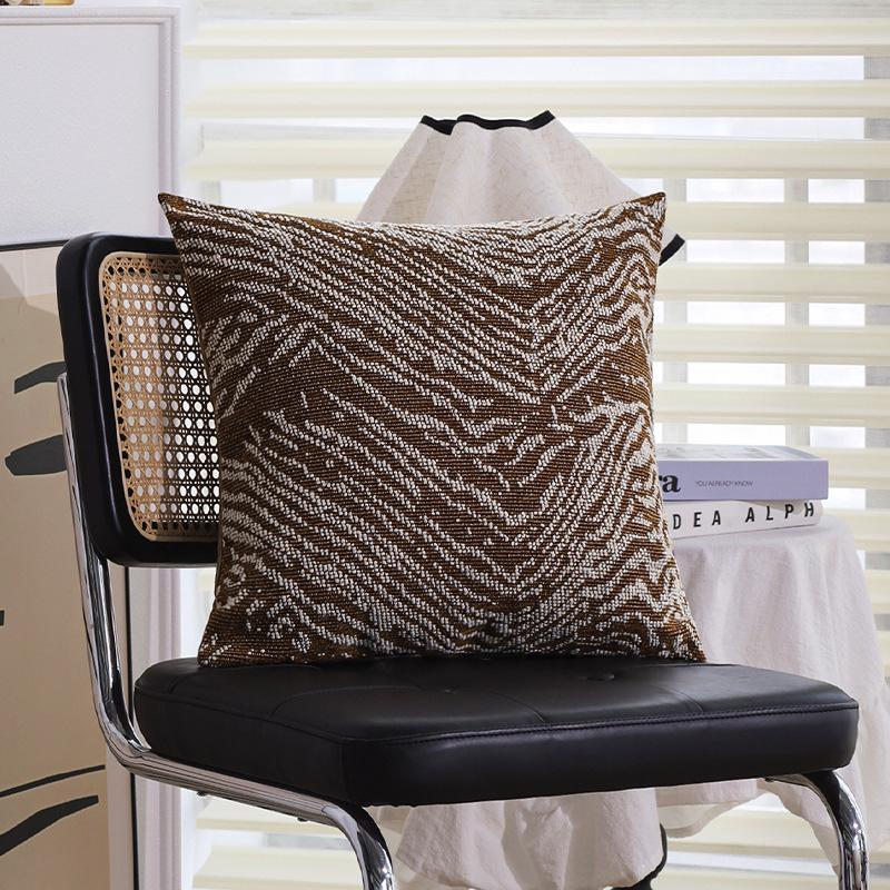 Коричневая наволочка, Легкая роскошная французская подушка, Подушка для дивана-кровати в гостиной, Подушка для эркерного окна, Подушка для поясницы