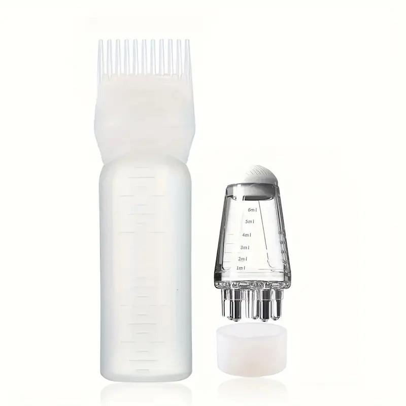 1/2/3pcs Hair Growth Essential Oil Applicator Bottle & 1ml Scalp Massage Comb Set - Anti-Loss Scalp Care Tools for All Hair Type