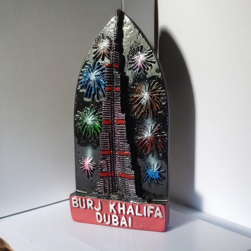 Азия Дубай магниты на холодильник 3D наклейки на холодильник туристические сувениры магнитные изделия из смолы и ручная работа 3D креативные коллекционные предметы