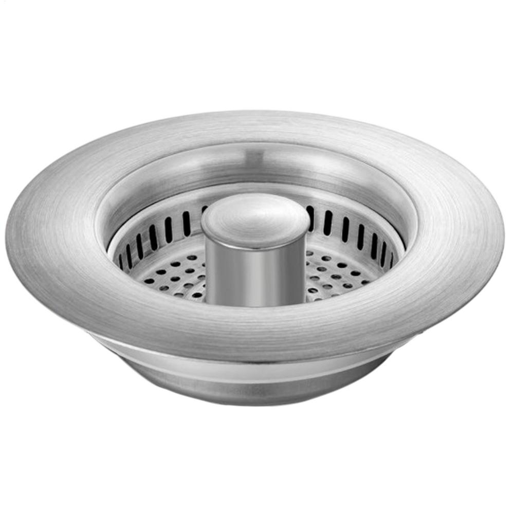 Фильтр для раковины из нержавеющей стали, выдвижная кухонная заглушка для быстрого слива, заглушка для раковины, предотвращающая засорение раковины, корзина для сбора еды
