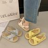 Fashion Fashion Thick Soled Casual Sandals for Women Summer 2025 New Cross Strap Open Toes Breathable Comfortable Versatile Beach Flats