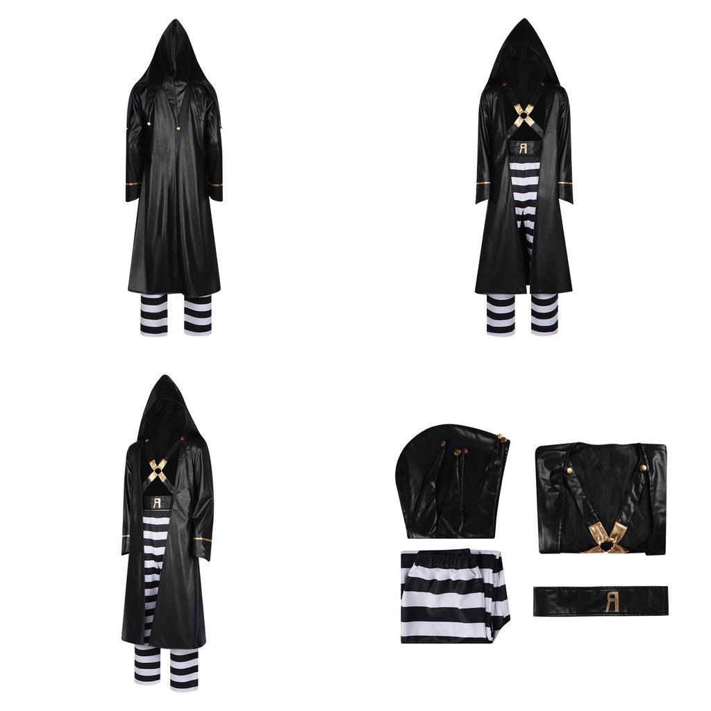 Невероятные приключения ДжоДжо Золотой ветер Косплей костюм Ристу Неро Наряд аниме-персонажа