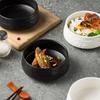 Японская каменная узорная рисовая миска, бытовая суповая миска, керамическая миска для лапши, стиль Ins, миска для пибимпапа, ресторанная, коммерческая миска