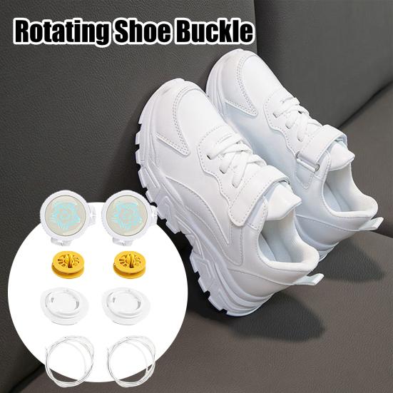 Automatic Buckle Rope Shoe Metal Wire Swivel Shoelaces Mini Size Lightweight Easy To Install Quick Lock Shoestrings Accessories