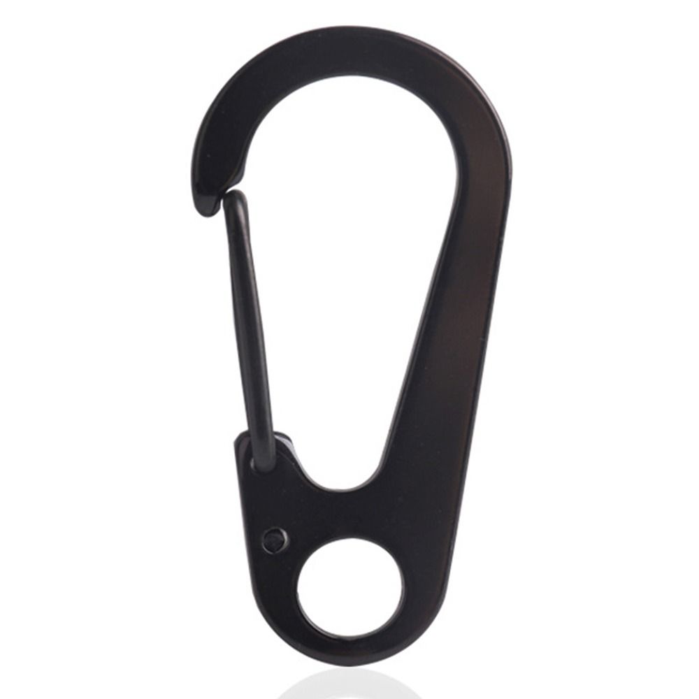 Веревка Многофункциональный D-образный карабин Пружинная быстроразъемная пряжка Подвесная пряжка Брелок из нержавеющей стали