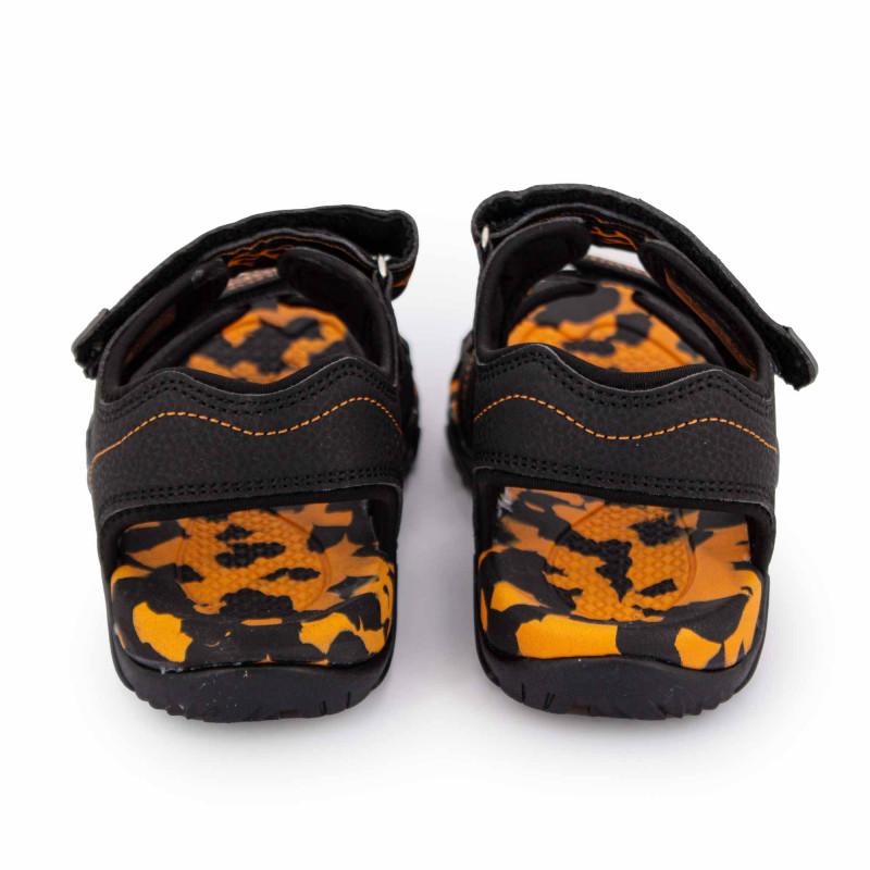 Черные оранжевые сандалии, размер 36–41 Женщина DOCKERS BY GERLI