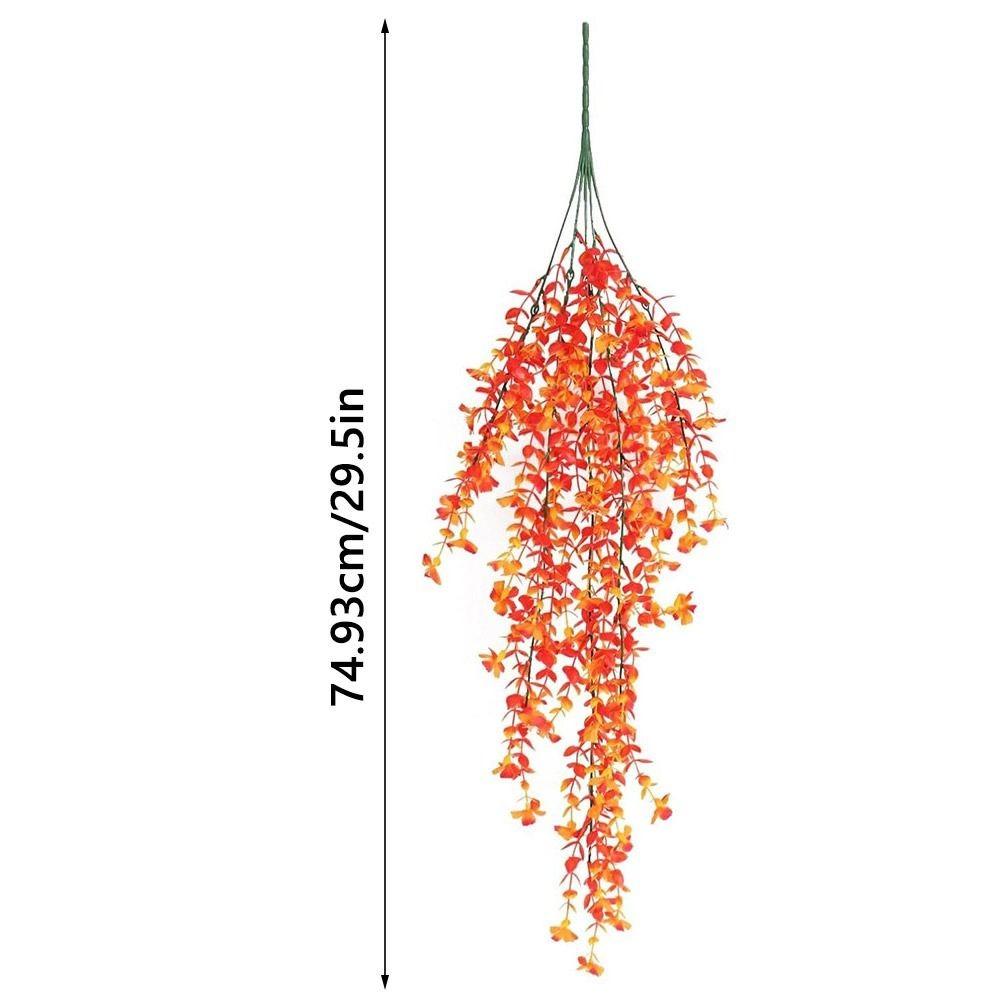 Шелк Искусственный Подвесной Цветок Разноцветный Имитация Растений Лиана Свадебные Сувениры