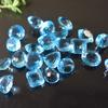 Natural Blue Aquamarine Loose Gemstone Lot Mixed Shapes 100 ct for Jewelry Making and Crafts