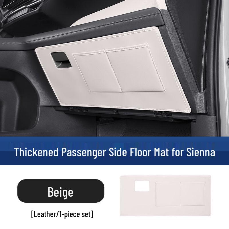 Утолщенный коврик от пинков для Toyota Sienna, Защитная накладка на перчаточный ящик Grevia, Аксессуары для сиденья пассажира Sienna