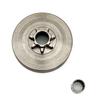 Garden Power Tool Accessories Chainsaw Parts 4500 5200 5800 Clutch Cover 0.325" 7 Teeth Chain Sprocket Kit