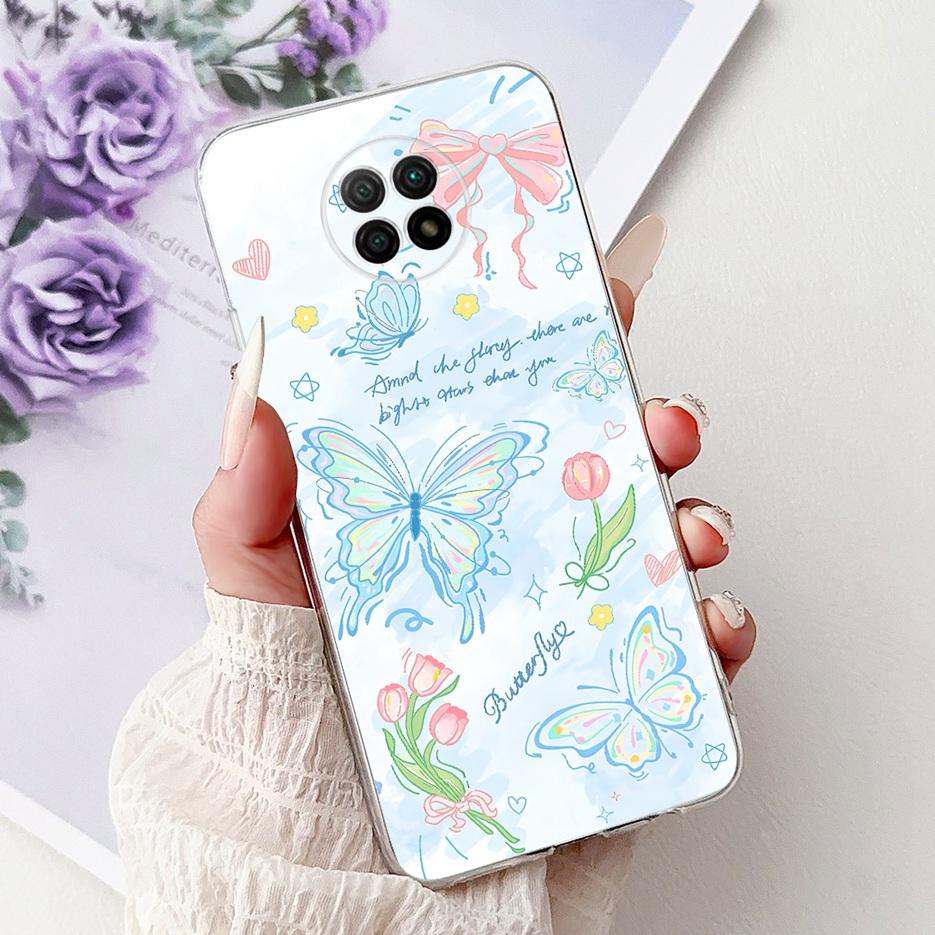 Чехол для Xiaomi Redmi Note 9 5G Note 9T, Милый Рисованный Чехол, Мягкий Силиконовый Чехол для Телефона, Задняя Крышка для Redmi Note 9T Note9 5G, Fundas