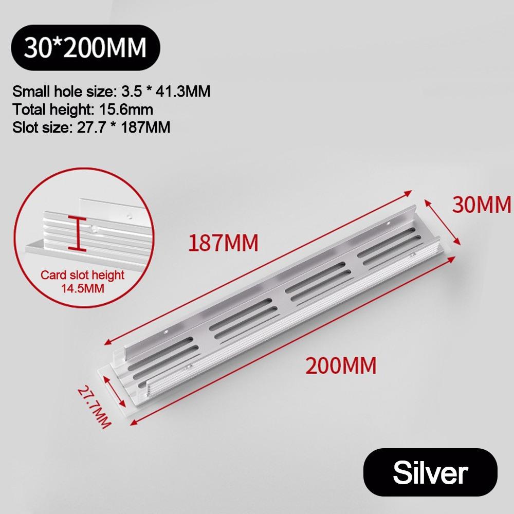 Алюминиевый сплав Гардероб Вентиляционное отверстие Декор Вентиляционная решетка Крышка Шкаф для обуви Гардероб Аксессуары