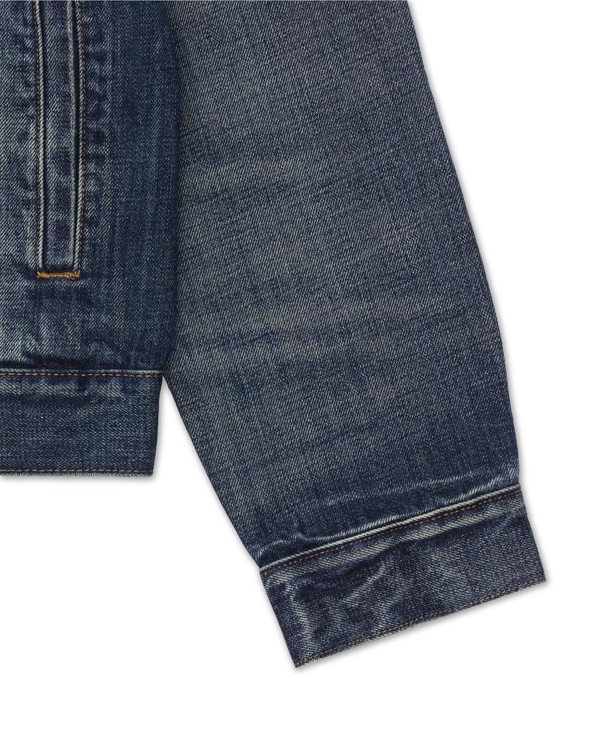 POLO RALPH LAUREN Faded Denim Trucker Jacket - Blue