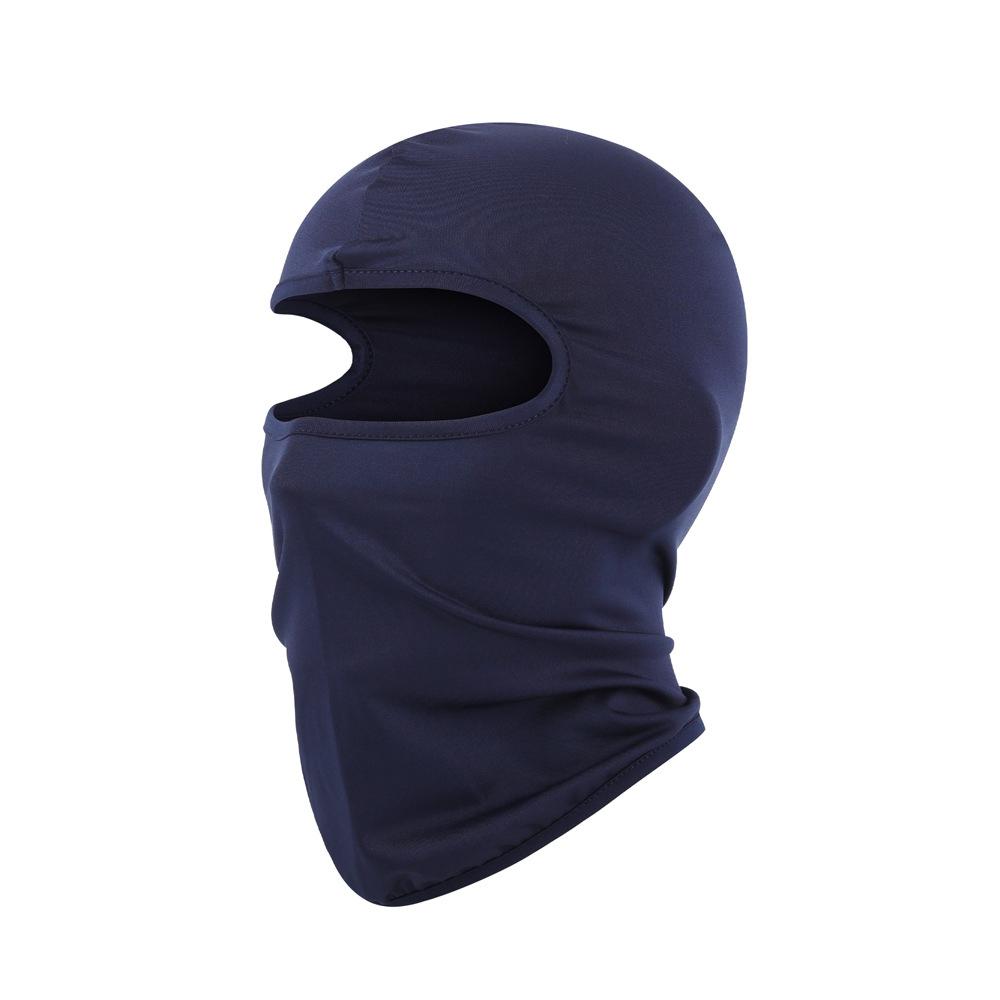 Kids Cycling Balaclava Sun Protection Mask Summer Outdoor Helmet Liner Motocross Boys Girls Breathable Quick Dry Full Face Cover