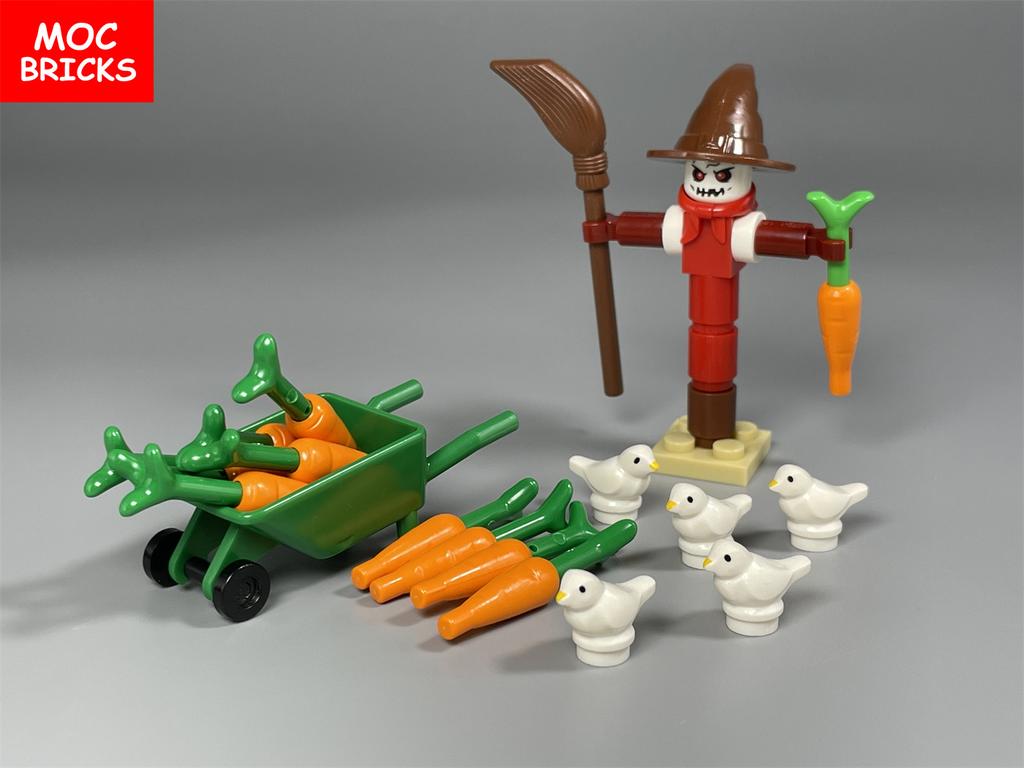 Конструктор MOC Животное Птица Воробей голубь мира Рюф Собирает Частицы Город Строительные Кирпичики Аксессуары Игрушки Пластиковый Материал игрушки