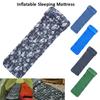 Уличный спальный коврик, надувной матрас для кемпинга с подушками, дорожный коврик, складная кровать, сверхлегкая воздушная подушка для пешего туризма и треккинга.