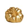Gold Pumpkin Autumn Decors Decorative Pumpkin for Halloween Thanksgiving Table Centerpieces Mantles Bowl Party Wedding