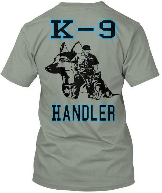Кинолог K-9 - Премиум футболка Сделано в США Размеры от S до 5XL