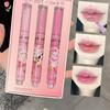 Очень блестящая помада от gloss Korean ReA Cute, пигментированная, Rom&nd. Прозрачная, стойкая помада. Увлажняющий, мерцающий, стойкий