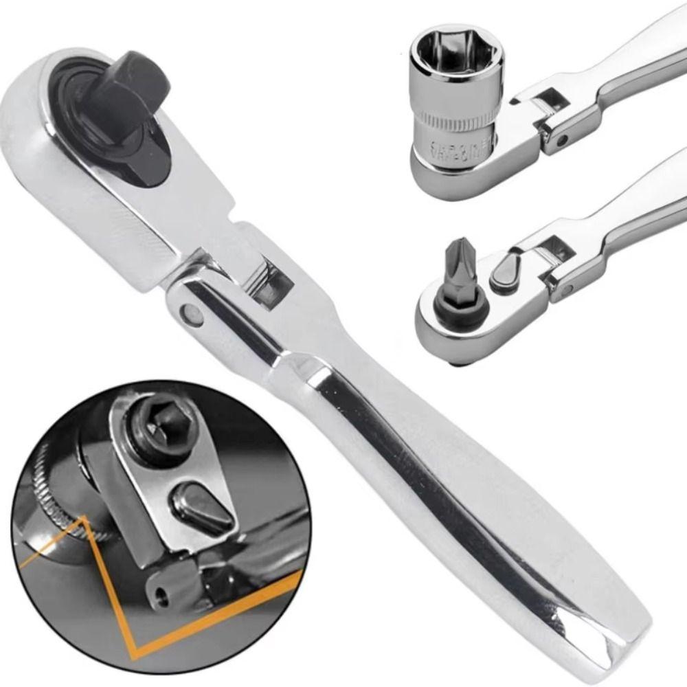 Набор мини-трещоток 2 в 1 Прецизионная трещотка Накидной гаечный ключ Ручные инструменты для ремонта