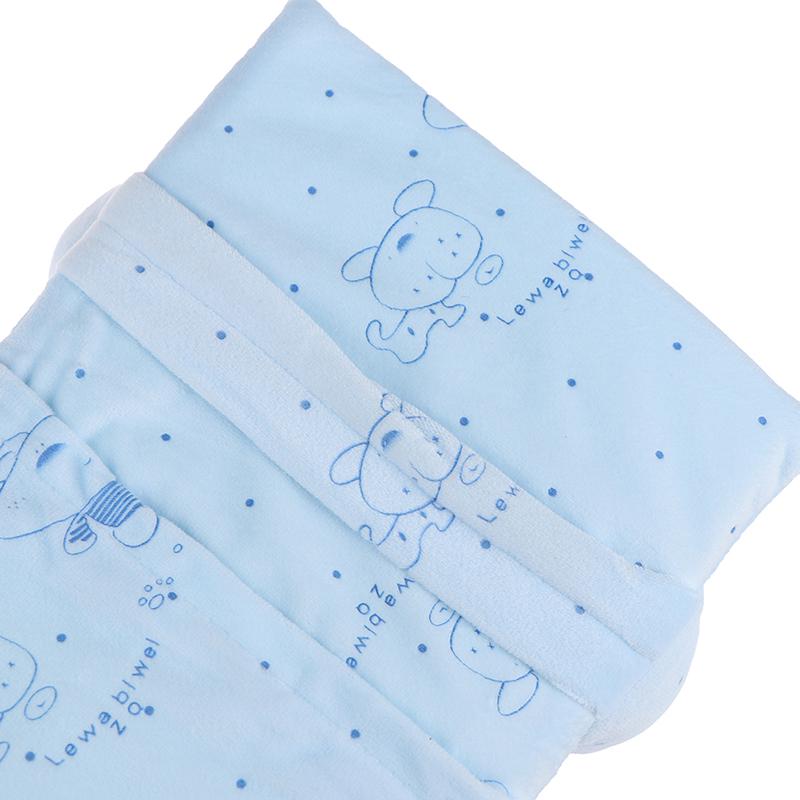 Infant Cotton Soft Pillow Prevent Flat Head Anti Roll Cushion Sleeping Support