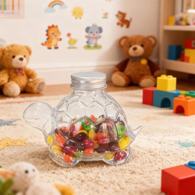 Dog Themed Airtight Glass Snacks Jar With Secure Lid For Storing Cookie Coffee Bean Pet Treats Kitchen Organizers