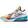 Мужские кроссовки LeBron 18 Low Stewie White Black Baltic-Blue CV7562-104