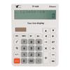 Desktop Calculator 12 Digit Large and LCD Display Big Button Calculators Solar Power and Battery