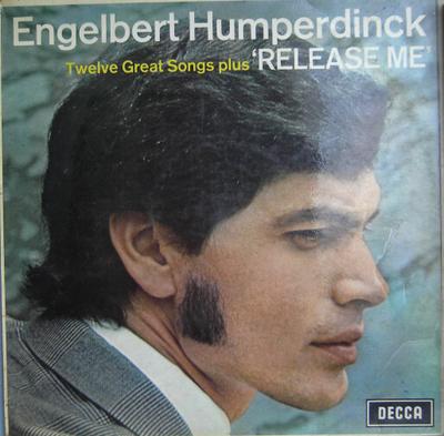 Виниловая пластинка ENGELBERT HUMPERDINCK - Twelve Great Songs Plus "Release Me" SKL4868 Decca 1967 Бельгия Поп Б/у