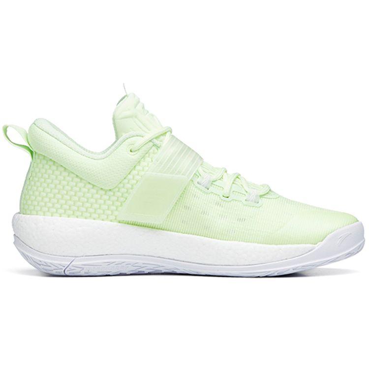 Anta Баскетбольные кроссовки Sweep 4 Durable Rebound Low мужские кроссовки белые зеленые 112231608-4