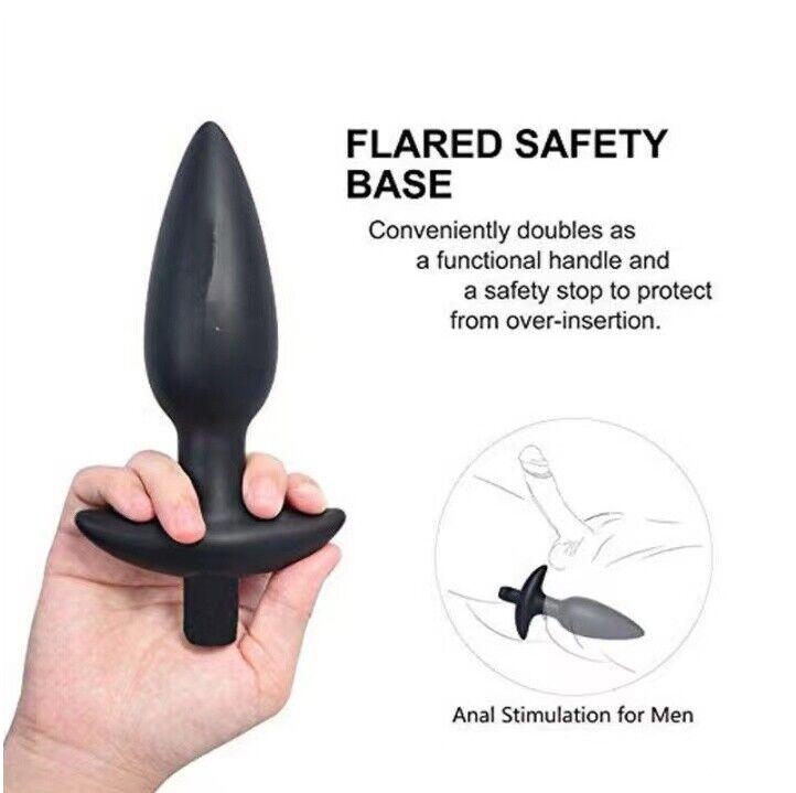 Vibrating Butt Plug Silicone Anal Plugs Male Prostate Massager Adult Sex Toys for Men
