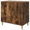 Cat House Smoked Oak 72 x 42.5 x 70 cm Engineered Wood