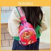 Paw Cartoon Chest Bag Kids Mini Coin Purse Made Of Polyester For Preschoolers