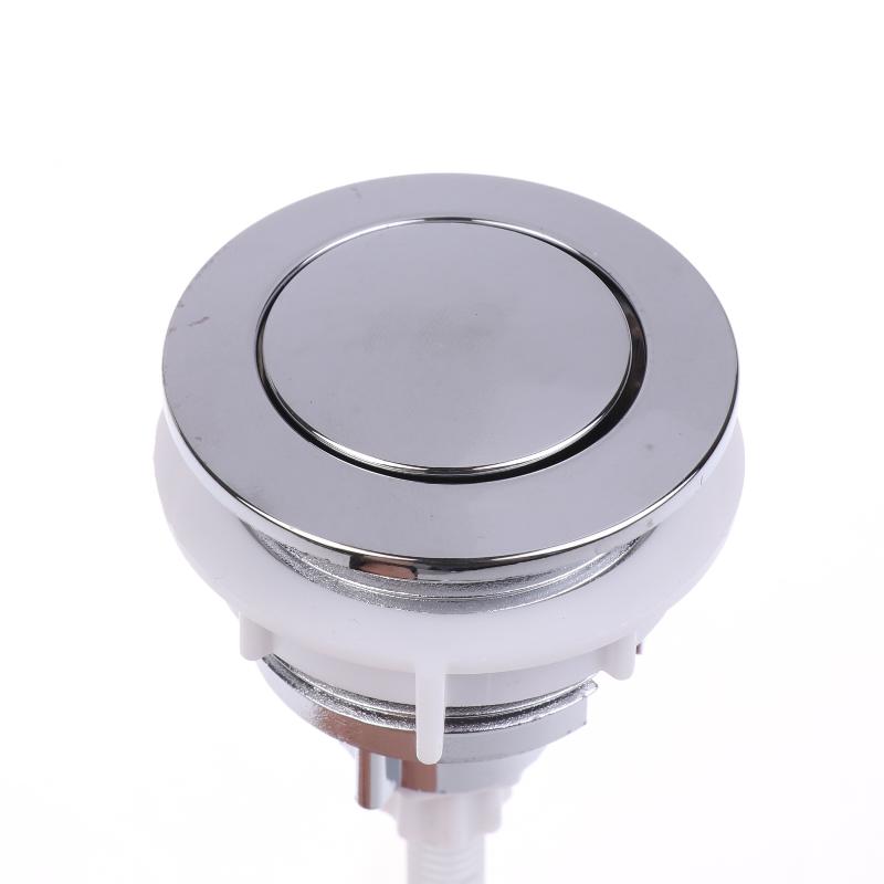 1 Piece Toilet Tank Push Button For Home Toilet Seat Corrosion-Resistant Single Button Toilet Water Tank Accessories