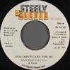 7inch Record A YOUT - You Don't Care For Me NONE Steely & Clevie 1991 Jamaica Reggae, Ska & Dub Used