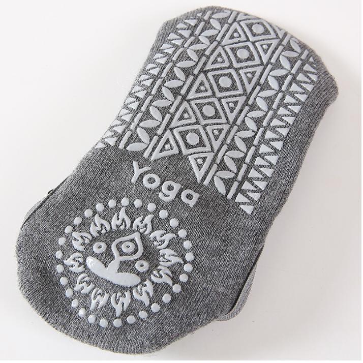 Women Yoga Anti-slip Socks Ladies Ventilation Ballet Dance Gym Fitness Pilates Cotton Socks