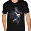 2025 Новые Модные Игровые Футболки Шелковая Песня Графический Hollow Knight Футболка Мужская Череп Графический Готический Аниме Футболка Женская Хлопок Свободный Топ