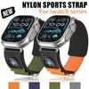 Нейлоновый ремешок Trail Loop для ремешка Apple Watch 45 мм 44 мм 49 мм 46 мм браслет Correa IWatch Series 10 9 Se 7 8 6 Ultra2 Band Compass