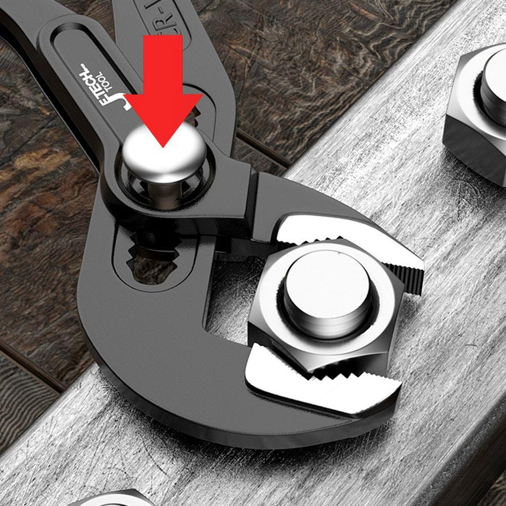 Регулируемые плоскогубцы для водяных насосов, прочные плоскогубцы для водопроводных труб, универсальный гаечный ключ для сантехника