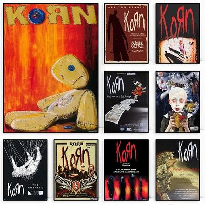 Обложка музыкального альбома рок-группы Korn, печать постера на холсте, настенная картина для гостиной, спальни, бара, кофейни, домашнего декора, акцент