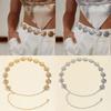 Luxury Style Women's Waist Chain Retro Dress Waist Chain Simple Metal Waist Chain