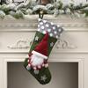 Christmas Decoration 2023 Big Boots Christmas Tree Decorations Candy Bag Santa Elks Snowman Christmas Sock