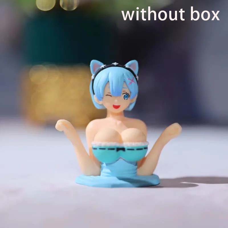Милые Сексуальные Украшения для Тряски Грудью Украшения для Приборной Панели Мотоцикла Автомобиля Модель Коллекции Канако Кавайная Аниме Статуэтка Забавная Фигурка