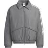 Оригиналы 3S FW25 Премиальная подкладка Спортивный воротник Свободная куртка с длинным рукавом из хлопка Мужская куртка KS5337