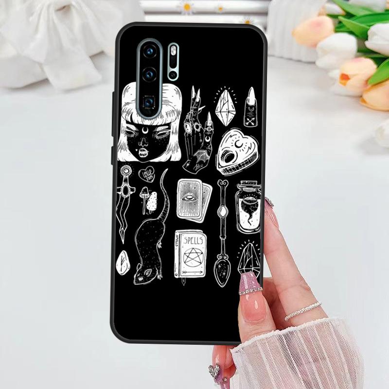 МАГИЯ Колдовство Колдунья Моряк Для Huawei Nova 12i 11i 8i 12s Y73 Y72 Y61 Y91 Y90 Y70 Y60 9 10 SE P30 P40 Lite P60 Pro Чехол