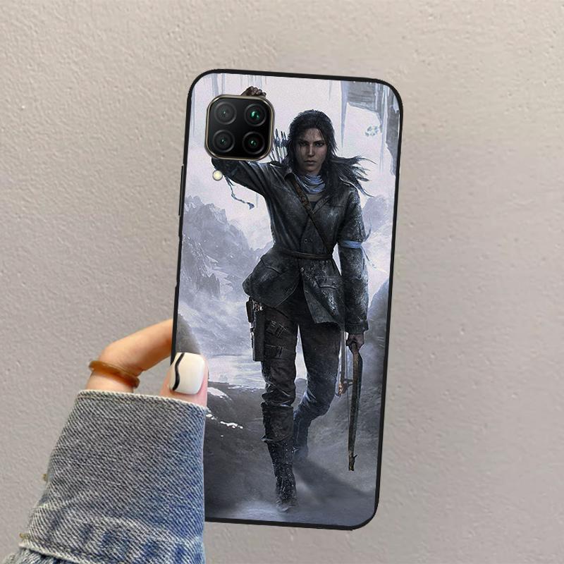 Чехол Tomb Raider для Huawei Nova 12s 12i 11i 8i 7i Y73 Y70 Y90 Y60 Y72 Y61 Y91 9 10 SE P30 Pro P40 Lite