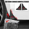 2/4pcs Car Door Corner Anti-Scratch Protective Cover For Mitsubishi Asx Lancer 10 Outlander 3 l200 Xpander Pajero 4 Montero Evo