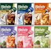 AGF Blendy Portion Coffee, Caramel, Black Tea, Matcha, Cocoa, and Strawberry, 6-Flavor Tasting Set [Concentrated] [Iced Coffee]