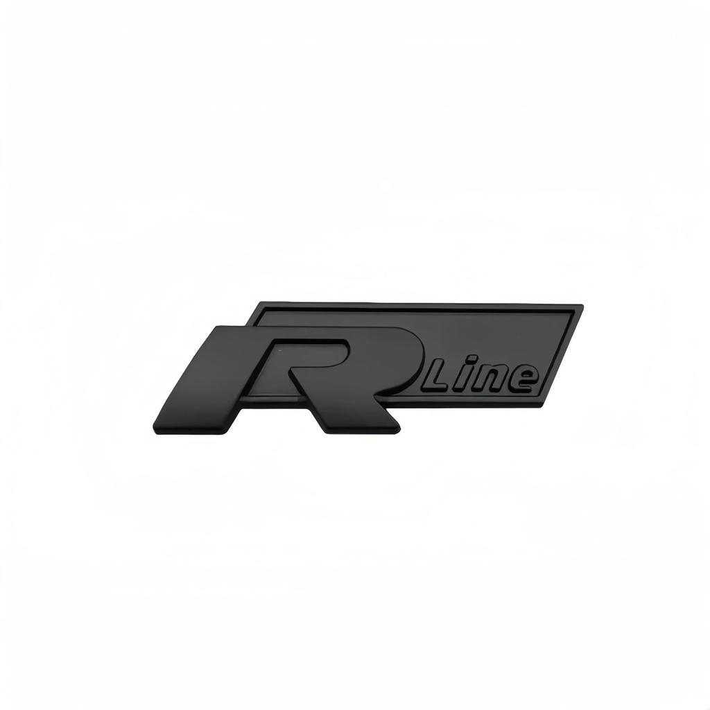 Для VW Новая 1 шт. Металлическая наклейка-эмблема Rline R на борт кузова и багажник для Volkswagen VW Golf 4 5 6 7 Bora MK7 Beetle Touran Tiguan GTaw2
