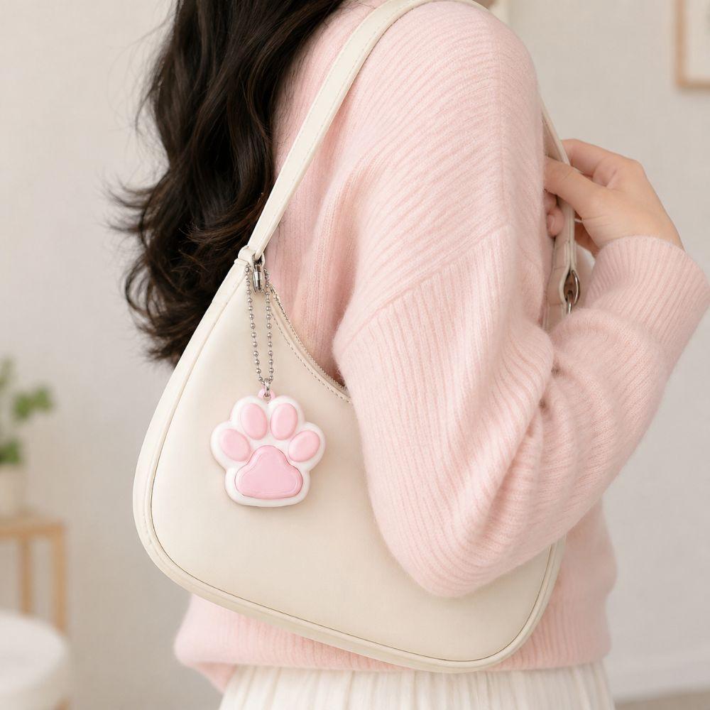 Relief Stress Cat Paw Press Toy Cat's Paw Shape Bag Charm Funny Pinch Toy Gift Giving